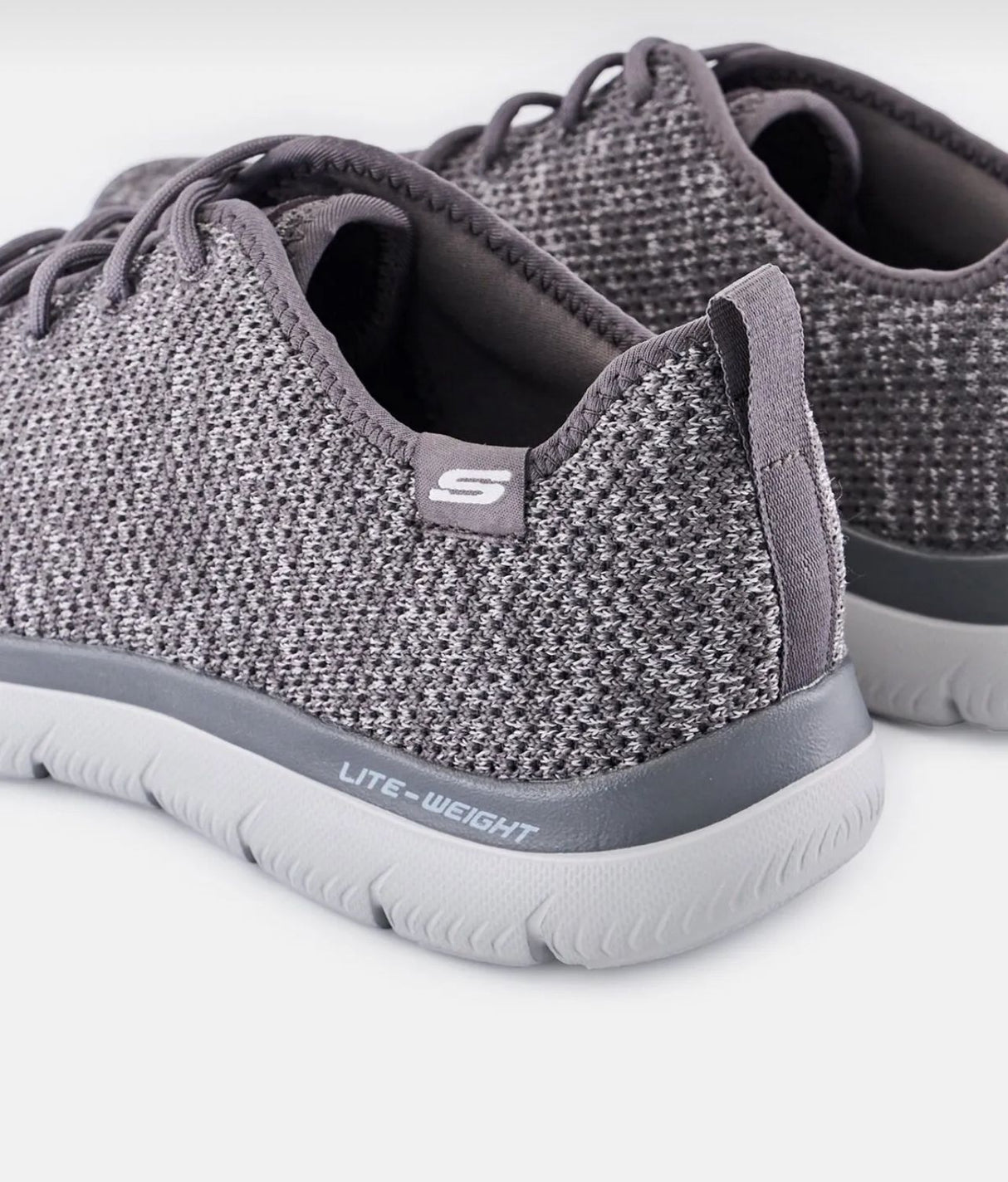 Skechers Men Summits Doharis Lace Up Outdoor Shoes, Charcoal