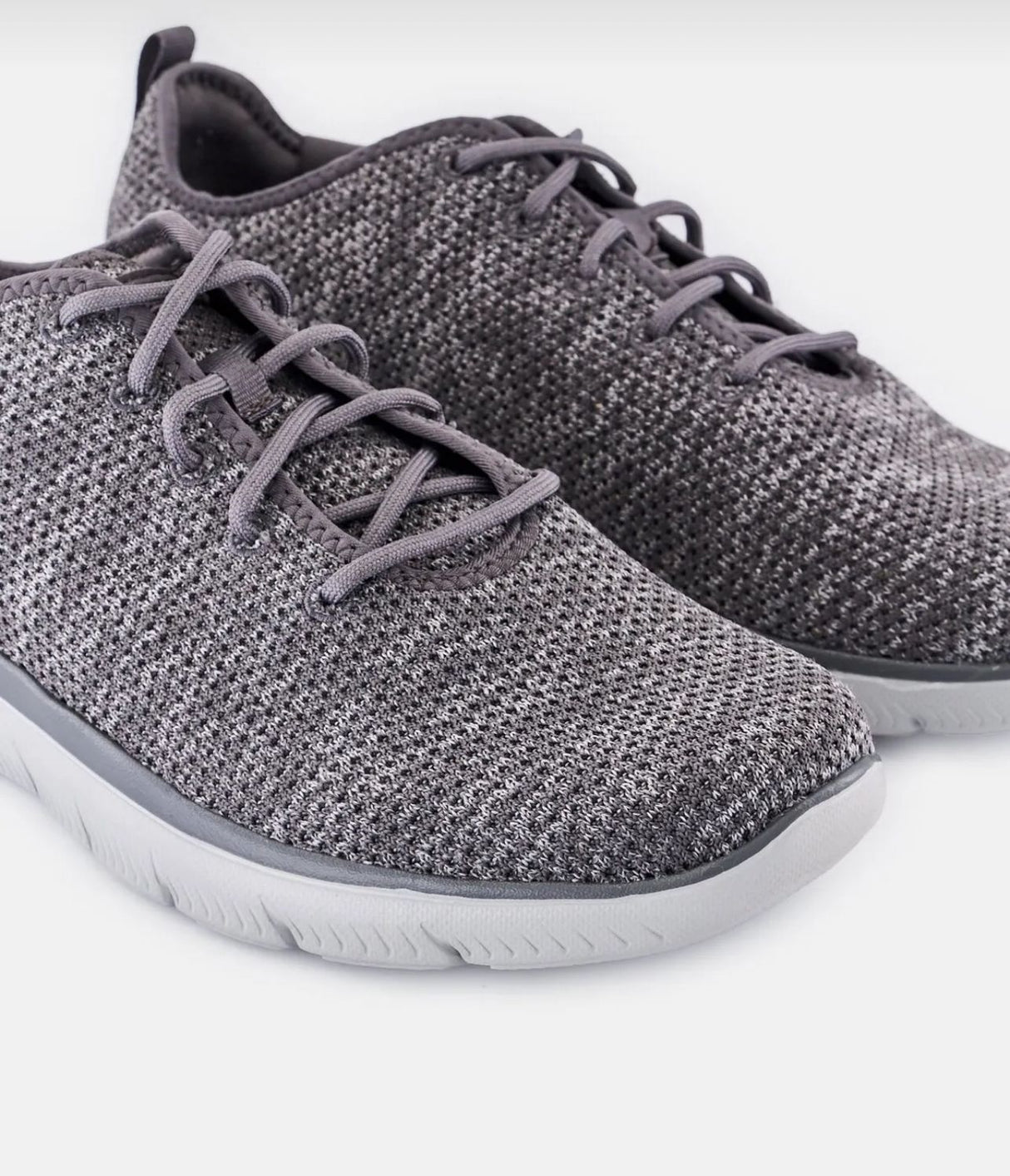 Skechers Men Summits Doharis Lace Up Outdoor Shoes, Charcoal